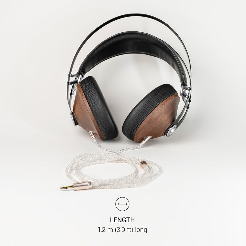 Meze Audio Mono 3.5mm Silver-Plated Headphone Cable - 3.9ft. - Image 5